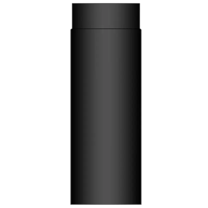 Knallerangebot TermaTech Rauchrohr Ø 150 330 mm Schwarz emailliert