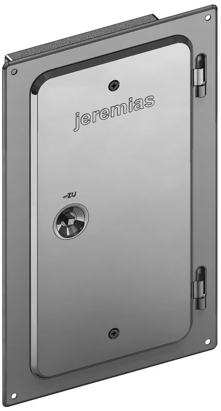 Jeremias Edelstahlkamintüre 300 x 150 mm mit Schiebestutzen 60 mm Solange Der Vorrat Reicht