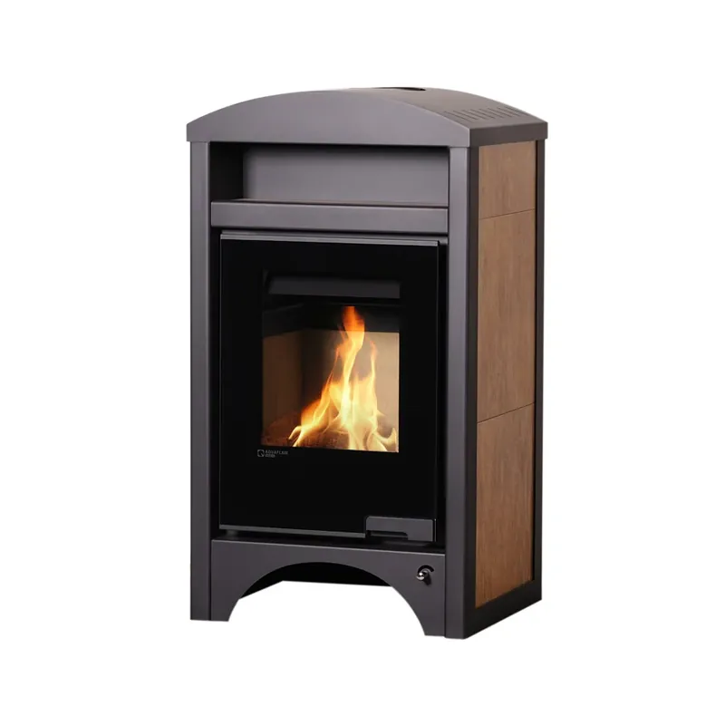 Angebot HS-Flamingo wasserf. Kaminofen Aquaflam Vario Barma 11 kW Walnuss