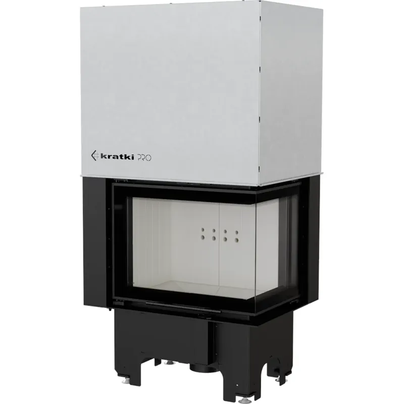 Kratki Kamineinsatz VNP/610/430 Eckschiebetür rechts 9 kW Neue Kollektion