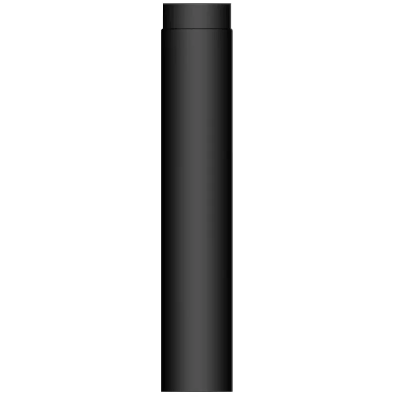 Neue Kollektion TermaTech Rauchrohr Ø 150 1000 mm Schwarz emailliert