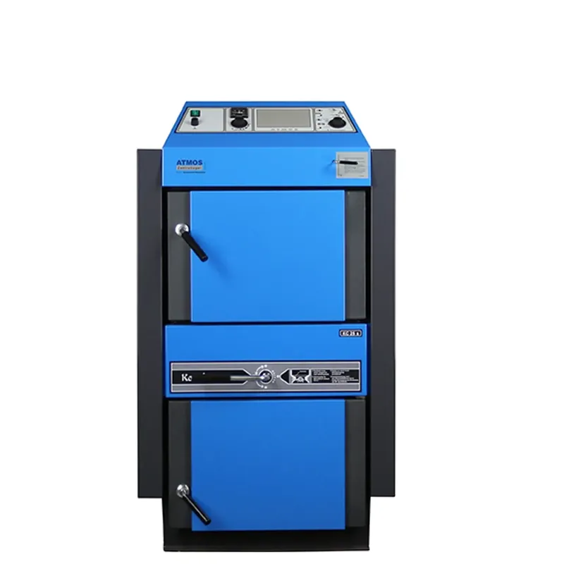 ATMOS Kohlevergaserkessel KC45S Braunkohle/Steinkohle 45 kW Top-Preis