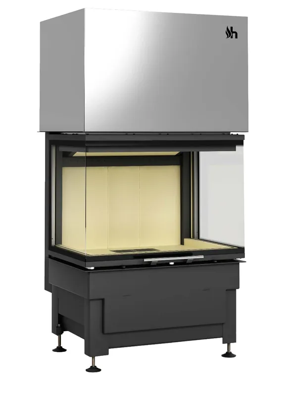 Hajduk Volcano 3PLh Warmluft Kamineinsatz 11kW Echt