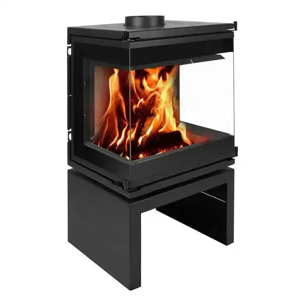 BRUNO® Kaminofen Bruno Velo L 3-seitig verglast 7 kW Preisknaller