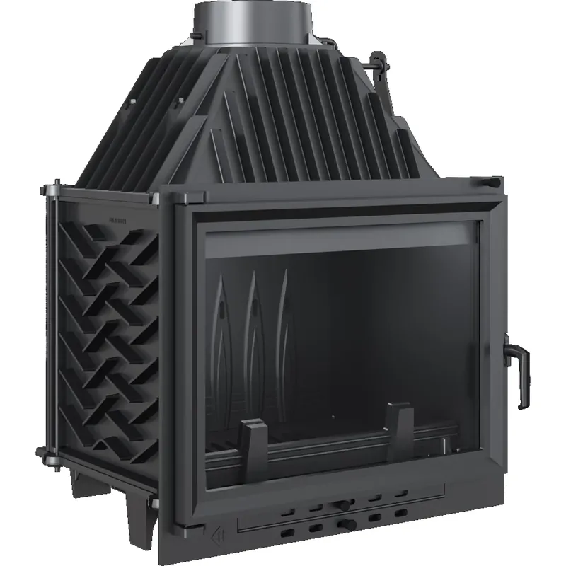 Neue Ware Kratki Kamineinsatz Zuzia Eco gerades Keramikglas Ø 200 mm 12 kW
