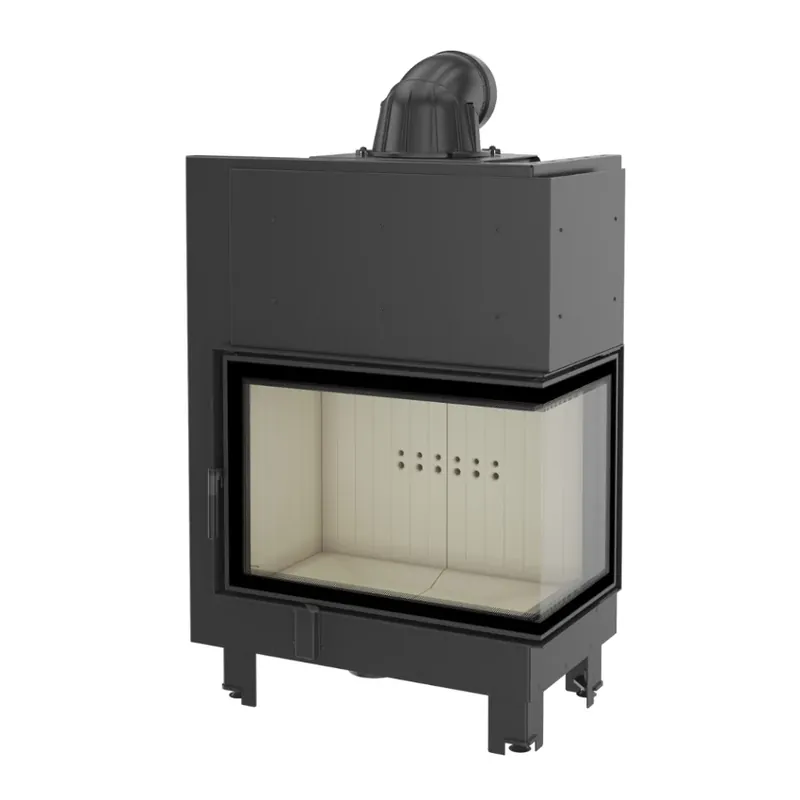 Neu Warmluftkamineinsatz Kratki MBA 17, rechts 17kW