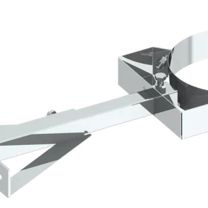 Zertifiziert Wandabstandshalter 250-350 mm für Edelstahlschornsteinsysteme Ø 130mm