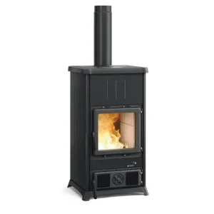 Saisonangebot La Nordica Holzofen Kaminofen Concita 2.0 Steel schwarz 11,8 kW