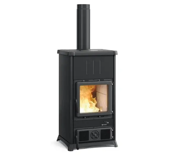 Saisonangebot La Nordica Holzofen Kaminofen Concita 2.0 Steel schwarz 11,8 kW