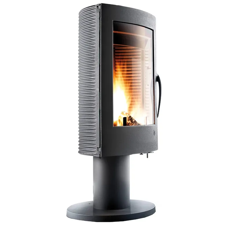 Top-Seller Wamsler Guss-Kaminofen 360° Drehfuß Nizza 10 kW