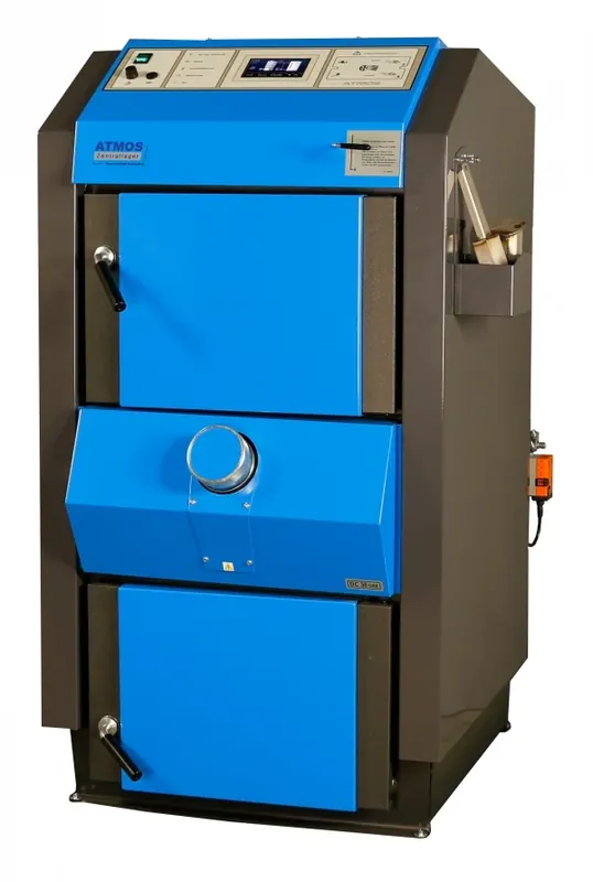 ATMOS Scheitholzvergaser DC30GSE mit Anzündautomatik 30 kW Saisonangebot