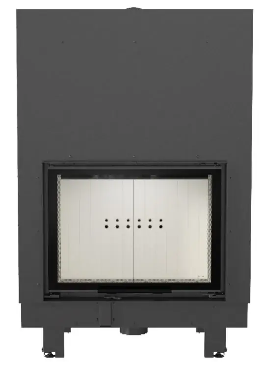 Warmluftkamineinsatz Kratki MBA/G 17, hochschiebbar 17kW Echt