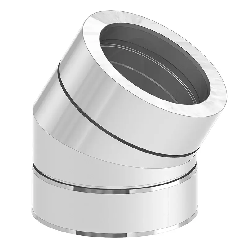 Neuheit Winkel 30° Jeremias für Edelstahlschornsteine Ø 500 mm
