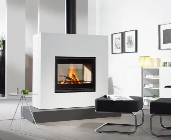 Top-Seller Wanders firesstoves Einbaukamin SQUARE 75 Tunnel 15 kW