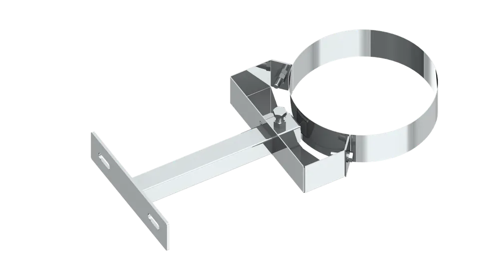 Markenware Wandabstandshalter verstellbar für Edelstahlschornsteinsysteme Ø400mm