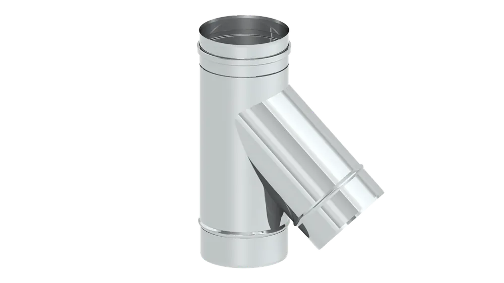Saisonangebot T-Anschluss 45° mit Wassernase Ø 400 mm
