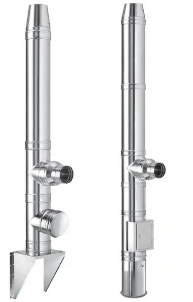 Jetzt Kaufen Schiedel Ø 100 mm Doppelwandiges Schornsteinsystem - 8,85m