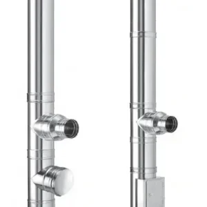 Abverkauf Schiedel Ø 100 mm Doppelwandiges Schornsteinsystem - 4,53m