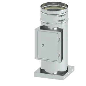 Reinigungselement integrierte Grundplatte Kondensatablauf unten Ø130mm Expressversand