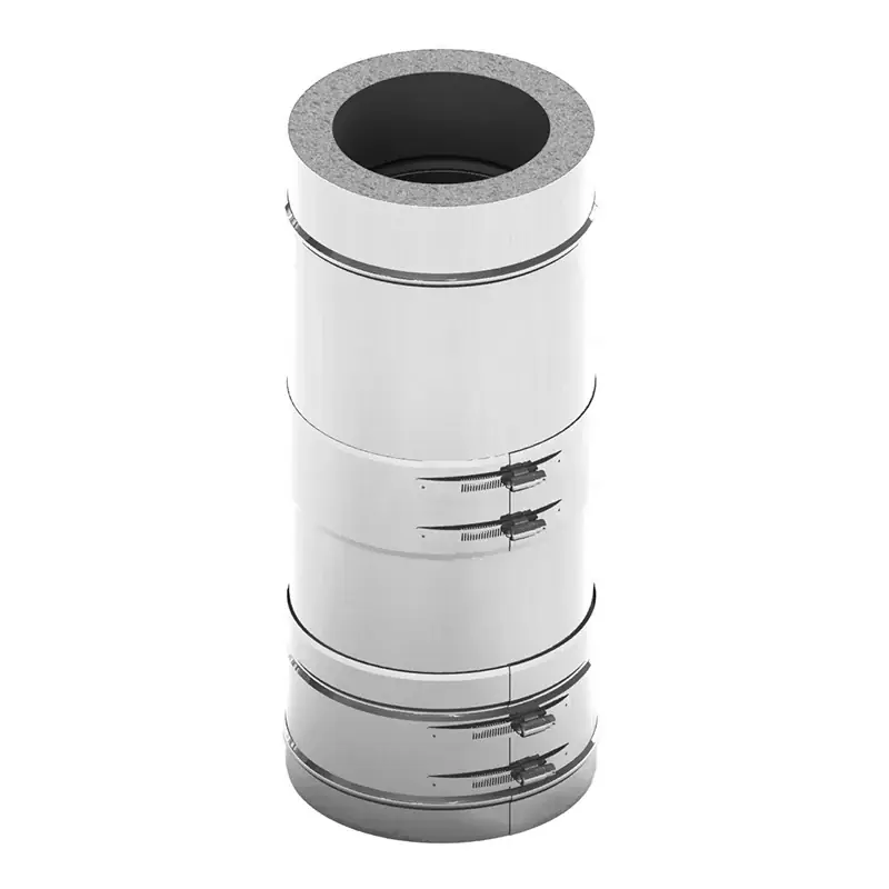 Jetzt Bestellen Längen-/Schiebeelement 320-480 mm für Edelstahlschornstein Ø350mm