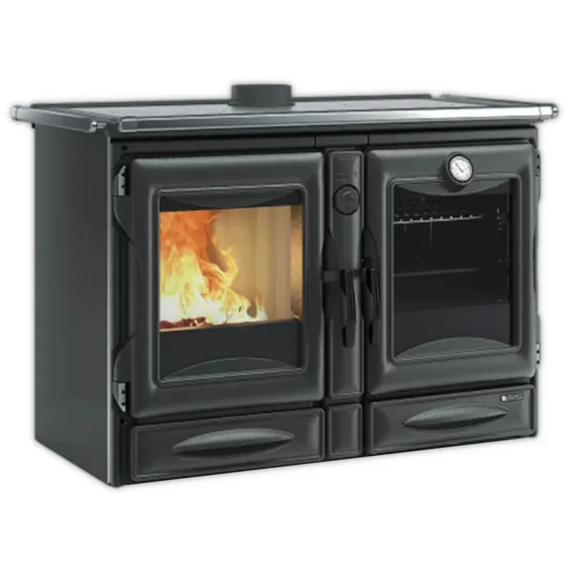 Sonderangebot La Nordica Scheitholzherd ALASKA.16 12,0 kW Schwarz verglast