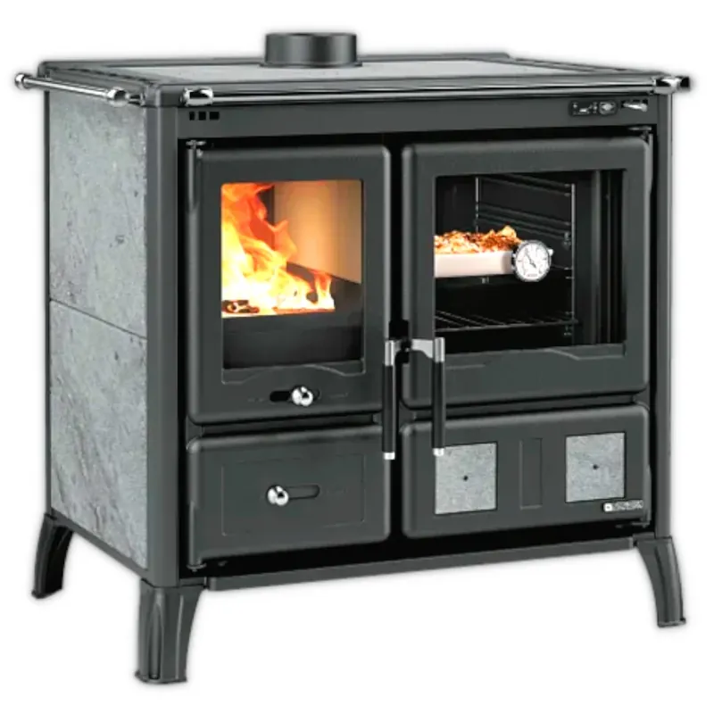 La Nordica Scheitholzherd GARDENIA.16 PETRA 9,5 kW Naturstein Meistverkauft