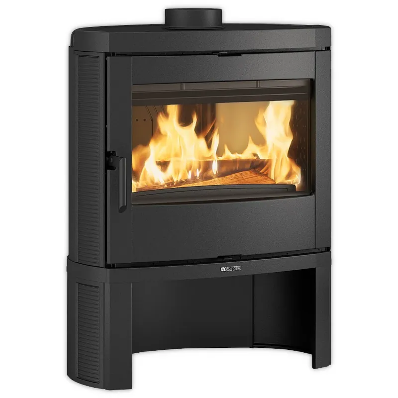 Top-Seller La Nordica Holzofen JENNIFER.16 7,7 kW Anthrazit Schwarz