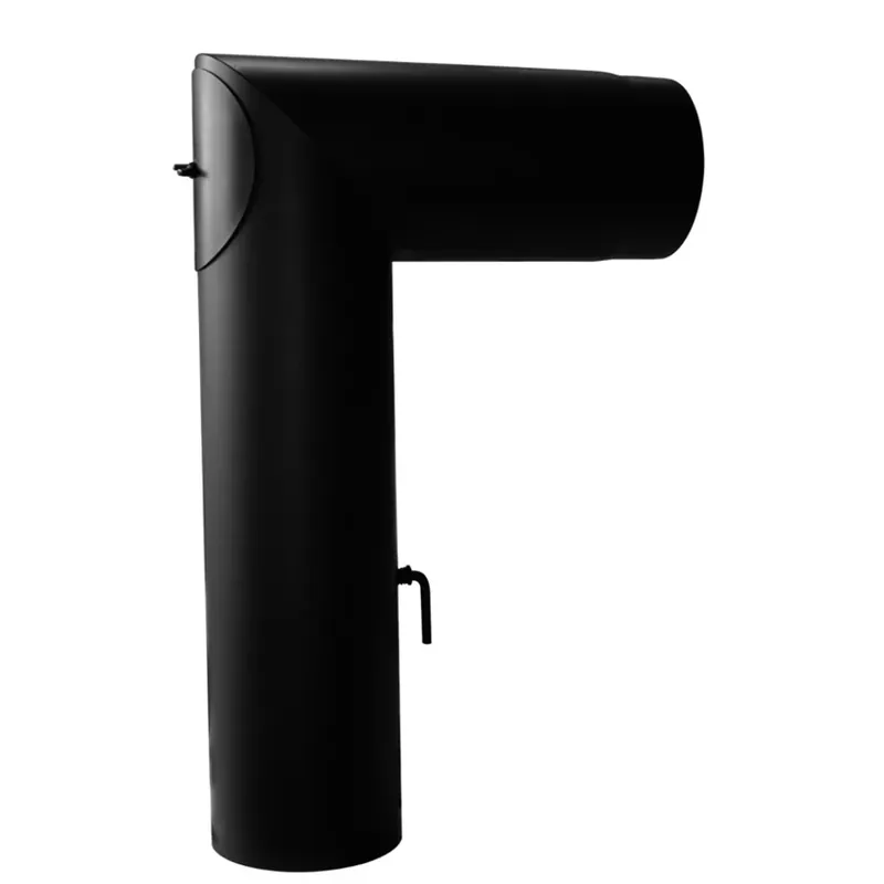 Jeremias Ofenrohr/Kniewinkelrohr FERRO Ø160mm schwarz Top-Angebot