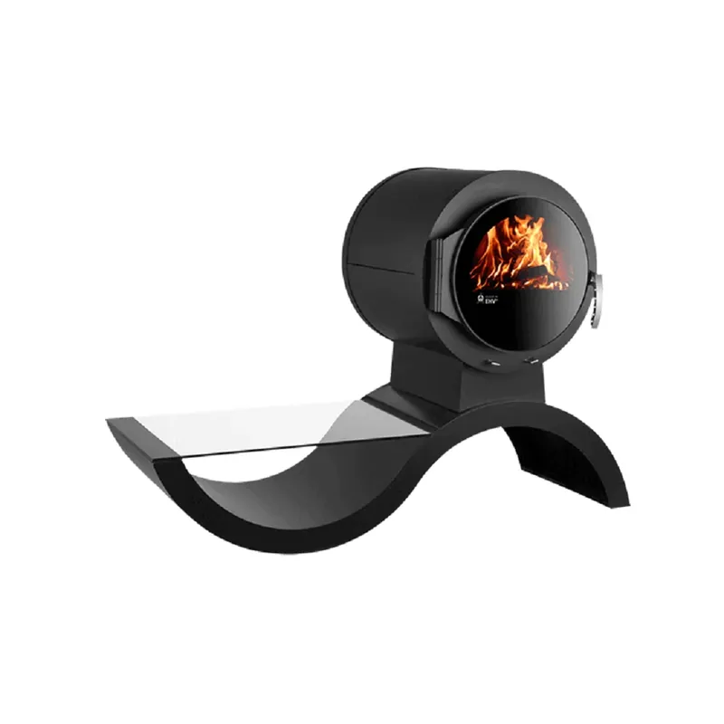Aktuell KANUK Kaminofen Kanuk - Wave schwarz 8 kW