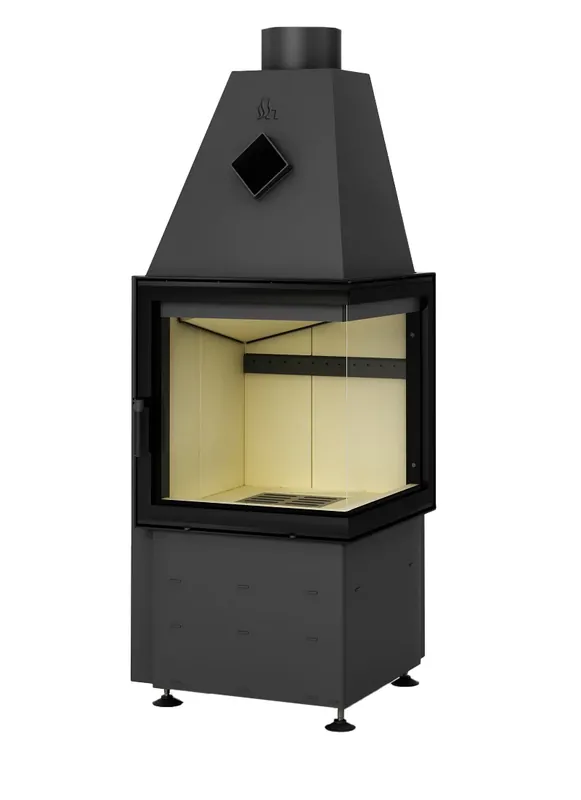 Hajduk Kamineinsatz Smart 2PT 7,5 kW Rahmenlose Tür Markenprodukt