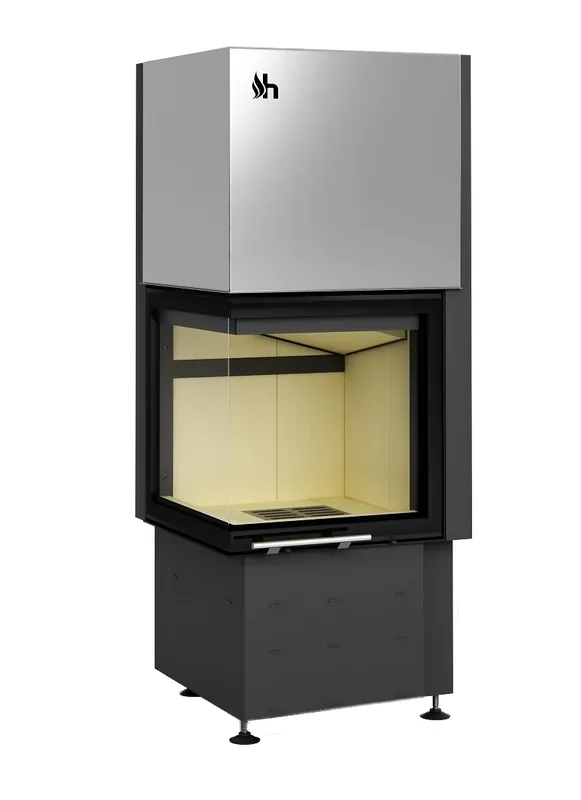Hajduk Kamineinsatz Smart 2LTh 7,5 kW gebogene Sichtscheibe links Preisreduziert