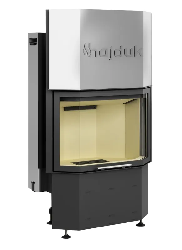 Saisonangebot Hajduk Kamineinsatz Prisma Kh 10 kW gebogene Scheibe