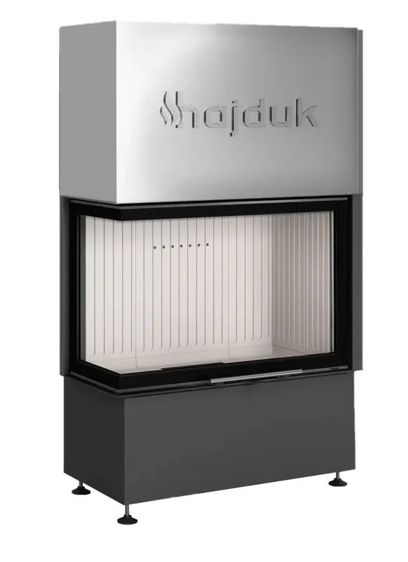 Hajduk Kamineinsatz Volcano 2LATh 9 kW zweiteilige Scheibe links Begrenztes Angebot