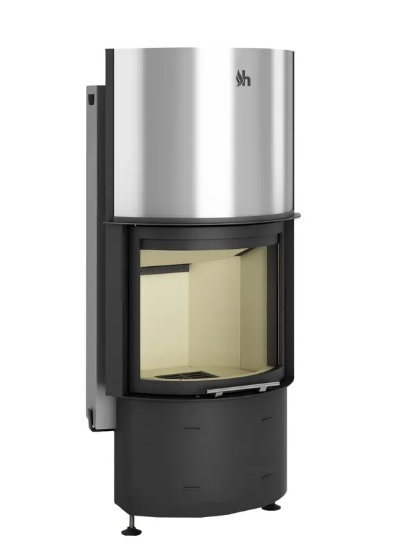Hajduk Kamineinsatz Prisma MRh 8,8 kW runde Scheibe Online Kaufen