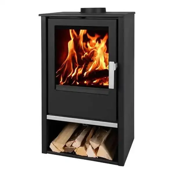 Top-Seller BRUNO® Kaminofen Bruno Uros Schwarz 7,6 kW