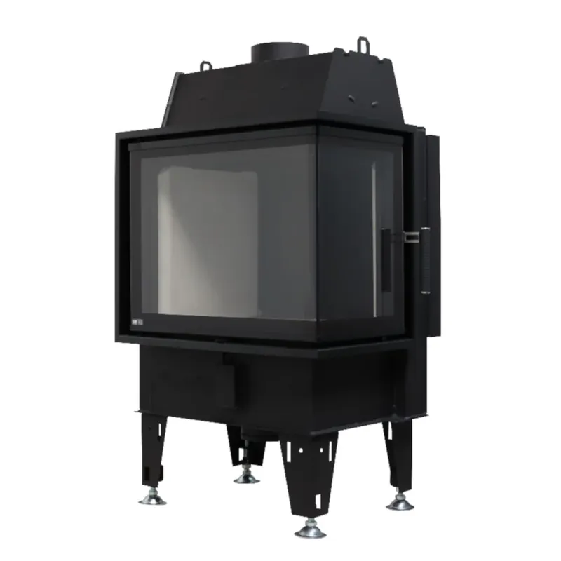 Kracherpreis BEF Home Warmluft Kamineinsatz TWIN 7 N CP Eckscheibe 7kW