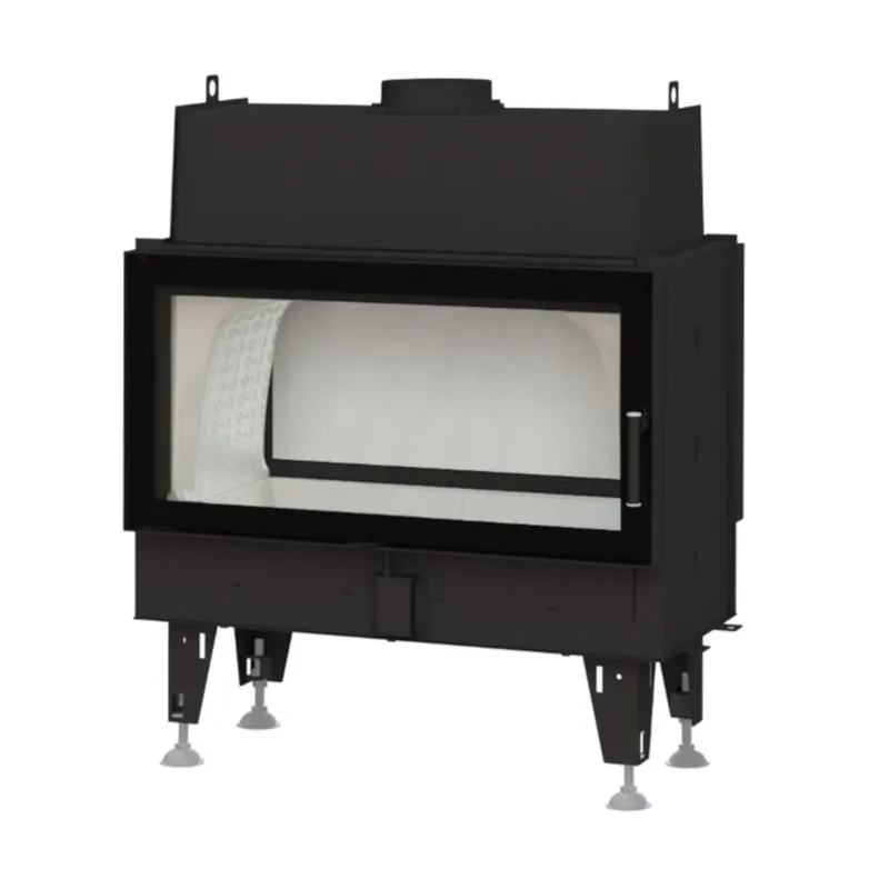 Bestpreis BEF Home Warmluft Kamineinsatz TWIN 10 N II Tunnelkamin 14kW