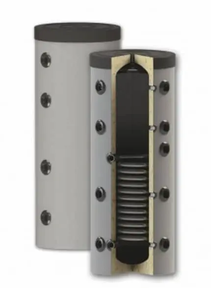 ThermoFlux Pufferspeicher PBM-R 150 mit einem Wärmetauscher Online Kaufen