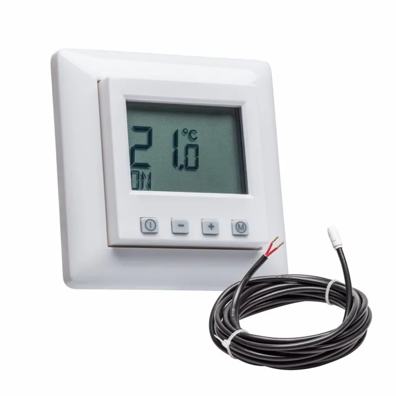 Begrenztes Angebot Fußbodentemperaturregler mit Gira Standard 55 Rahmen inkl. Bodenfühler