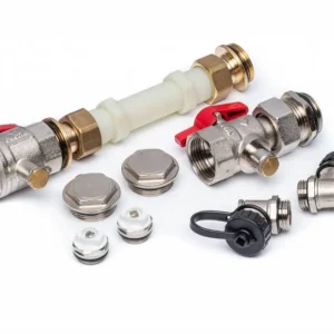 Wärmemengenzähler-Einbausatz waagrecht für Baulänge 110 mm 1‘‘ Kracherpreis