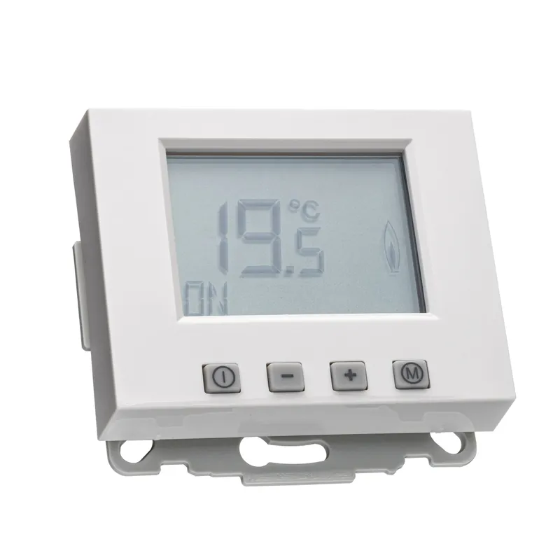 Sichere Zahlung Raumthermostat ERK-86rg mit Uhr für Berker K.1/K.5 Rahmen