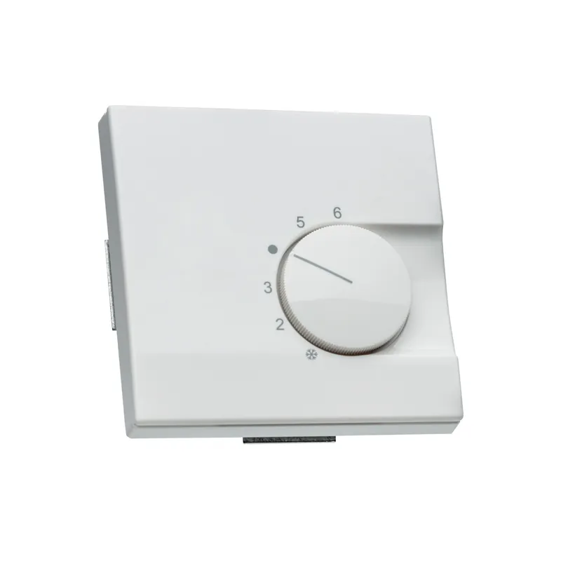 Echt Raumthermostat GIRA Flächenschalter kompatibel ohne Rahmen reinweiß glanz