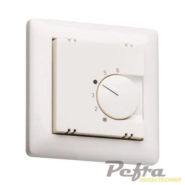Raumthermostat Öffner 230V inkl. GIRA Standard 55 reinweiß matt Geprüft
