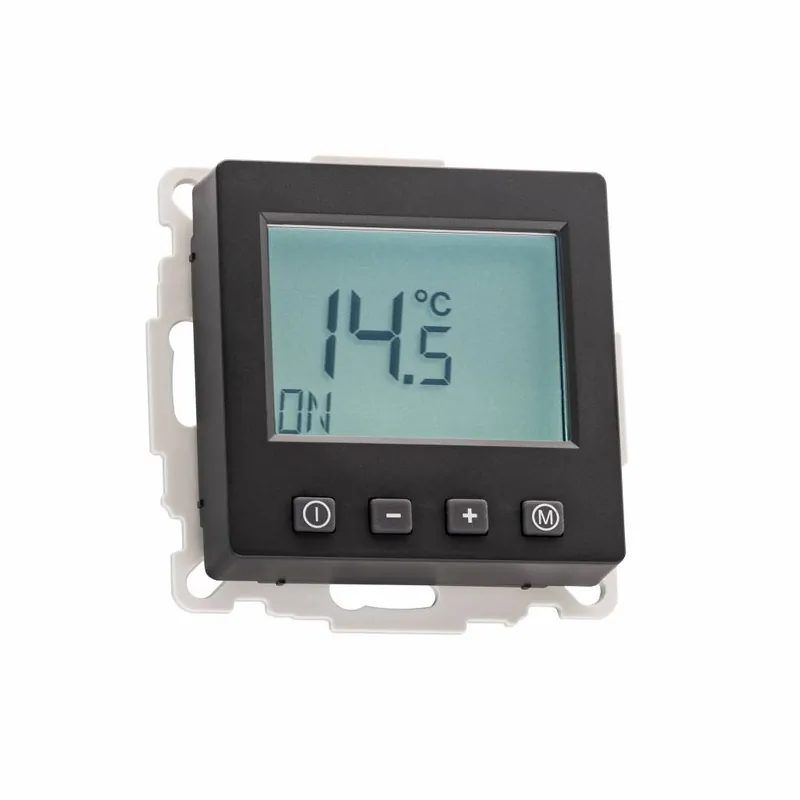 Raumthermostat digital für Berker Q.1/Q.3 Rahmen anthrazit Wochenendangebot