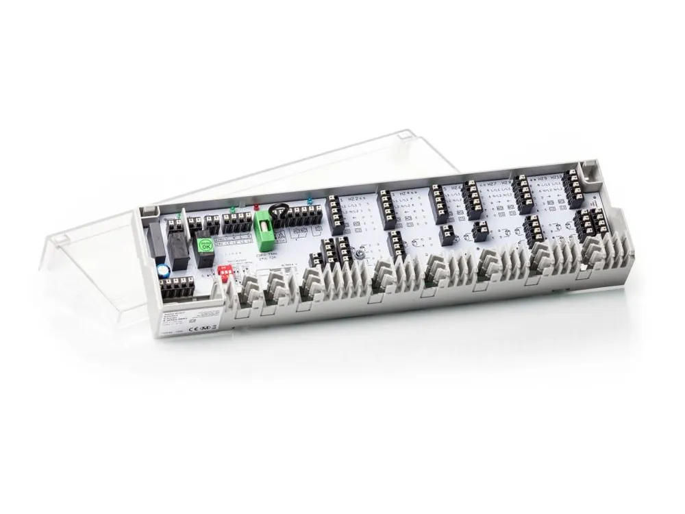 Zertifiziert Regelklemmleiste Alpha Basis direct Komfort 6 230V