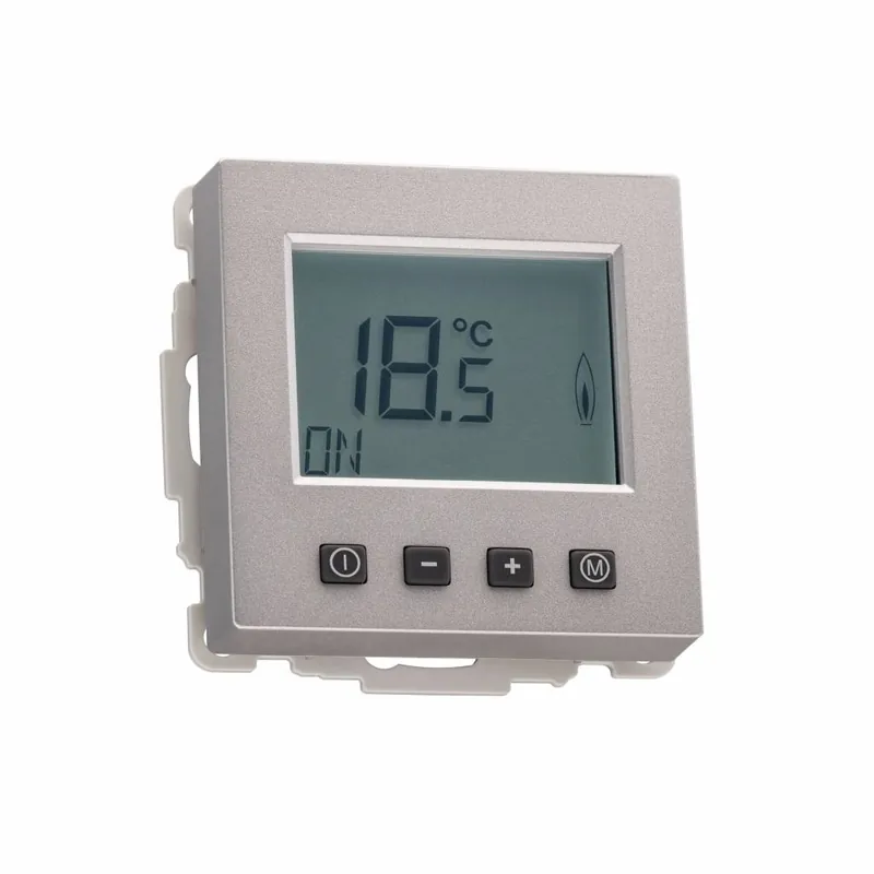 Raumthermostat digital für Busch Jäger future linear® alu Abverkauf