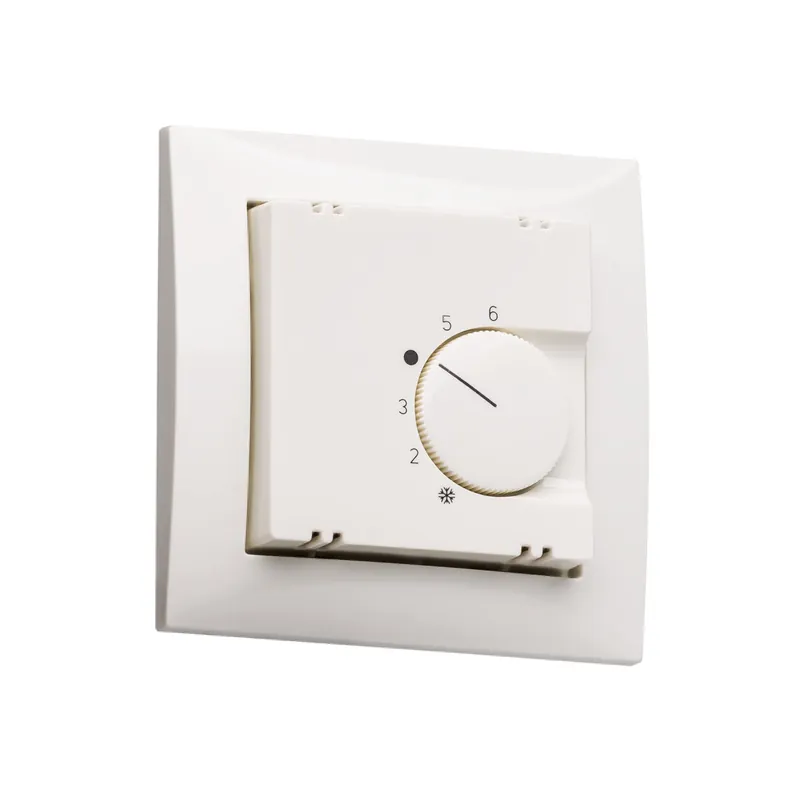 Raumthermostat Öffner 230V inkl. Berker S.1 polarweiß glanz Neuheit