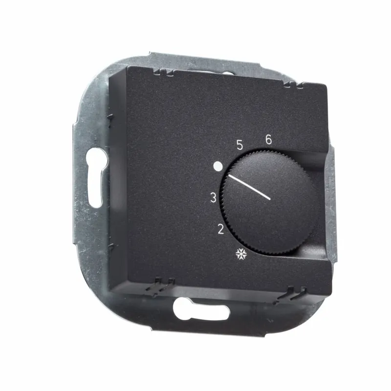 Letzte Chance Raumthermostat FTR 101.000 anthrazit matt für Jung Serie A Rahmen