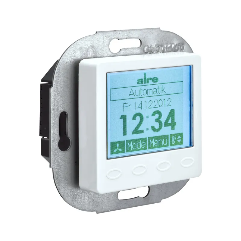 Preisknaller KTRRUu-217.456 09 digitaler Klimaregler Unterputz mit Uhr 230V