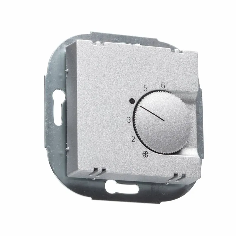 Raumthermostat FTR 101.000 aluminium matt für Merten System M Solange Der Vorrat Reicht